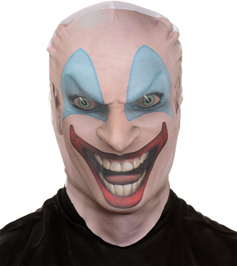 Карнавальная маска Клоун убийца, латекс