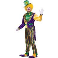 Карнавальный костюм блестящего клоуна