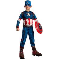 Детский классический костюм капитана Америка