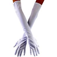 Белые оперные перчатки