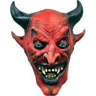 Класическая маска дьявола с рогами