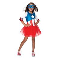 Костюм Капитан Америка для девочек - Мстители