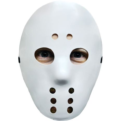 Хоккейная маска белая