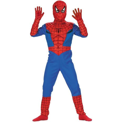 Карнавальный костюм человека-паука комический
