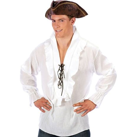Карнавальный костюм пирата в белом