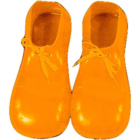 Туфли клоуна жёлтые