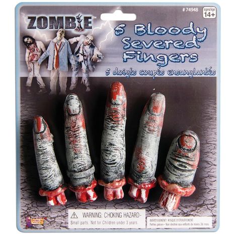 Бутафория -пальцы Зомби