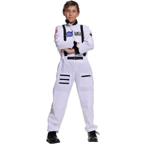 Карнавальный белый костюм астронавта