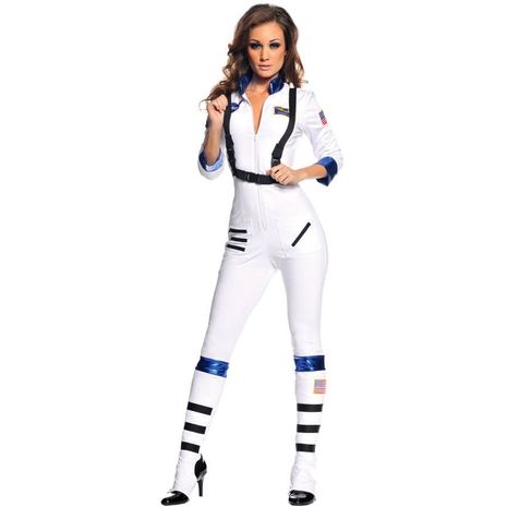 Карнавальный костюм девушки - астронавта