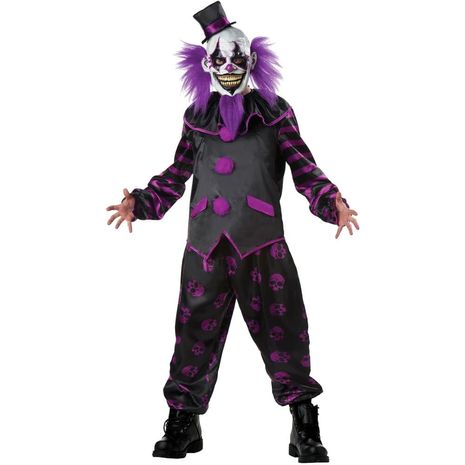 Карнавальный костюм Клоун на Хэллоуин взрослый