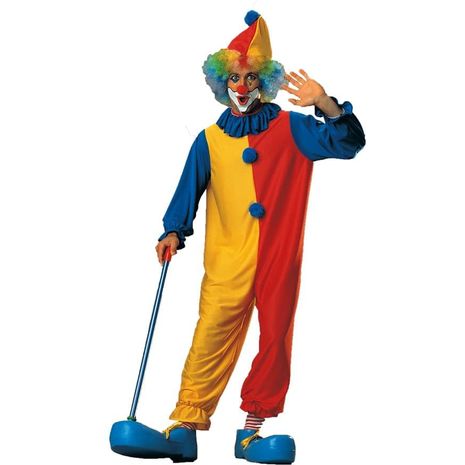 Карнавальный костюм клоуна традиционный