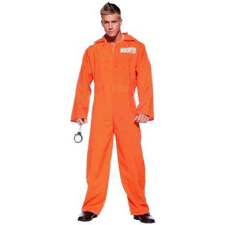 Карнавальный костюм заключённого оранжевый