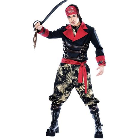 Карнавальный костюм злого пирата