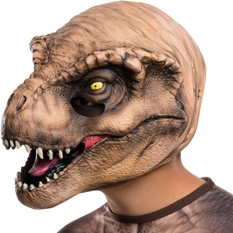 Детская маска тиранозавра Рэкса из фильма Мир юрского периода