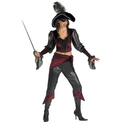 Карнавальный костюм красотки пирата