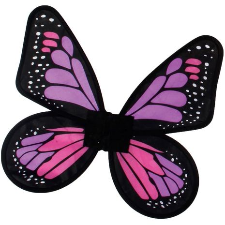 Крылья бабочки детские розовые