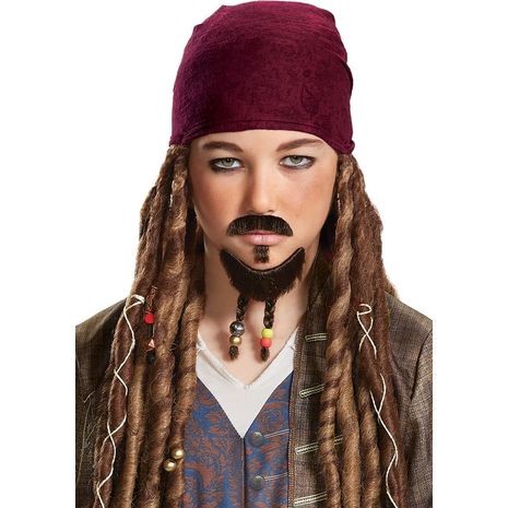 Набор усы и борода из фильма Пираты Карибского моря детский