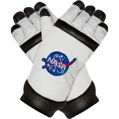 Перчатки для костюма Астронавта взрослые белые