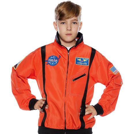 Пиджак Астронавта для детей оранжевый