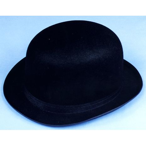 Шляпа чёрная фетр