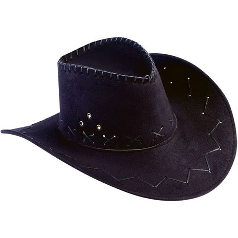 Чёрная шляпа ковбоя