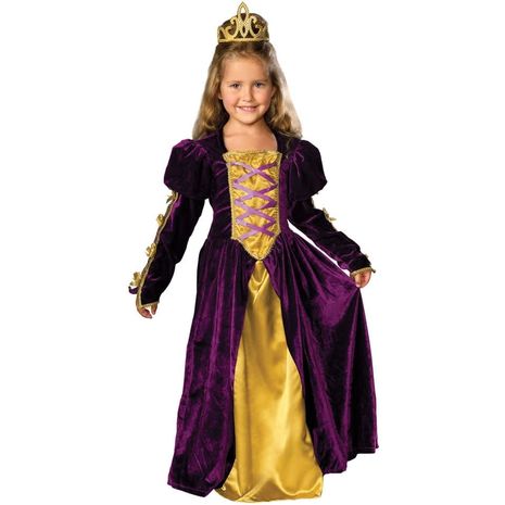 Карнавальный костюм королевы детский