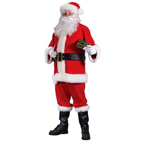 Карнавальный костюм Санта Клаус эконом