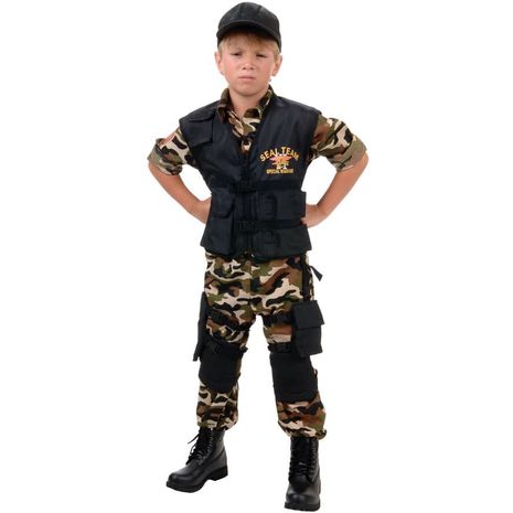 Карнавальный костюм военного мальчика