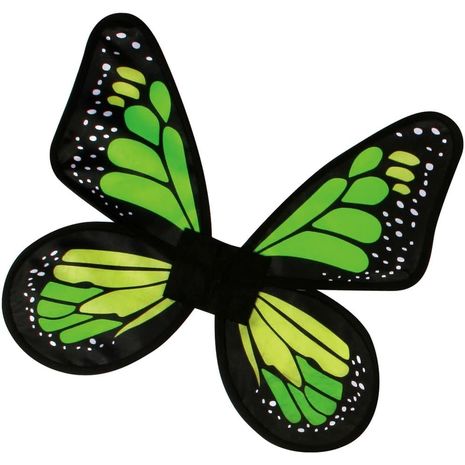 Крылья бабочки детские зеленые