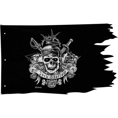 Пиратский флаг из фильма Пираты Карибского моря