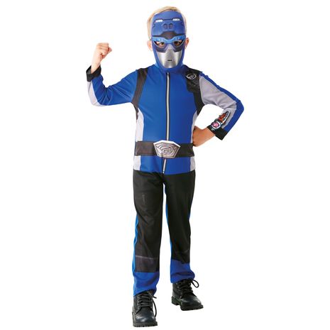 Детский костюм Синий Морфер - Могучие Рэйнджеры