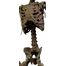 Бутафорский скелет зомби с огнями 180 см.
